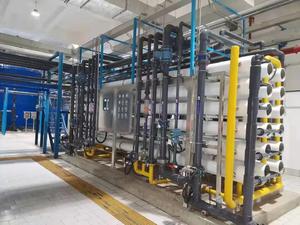 Stark large industrial reverse osmosis equipment, water desalination.. 