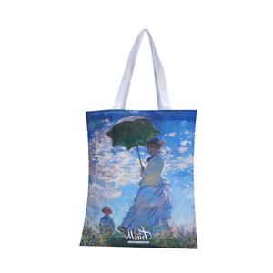 High Quality Full Color Dye Sublimation Printing Cotton Canvas Tote Bag For Low Factory Price