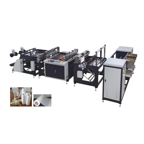 Double lines linkage Bag Making Machine(paper core)