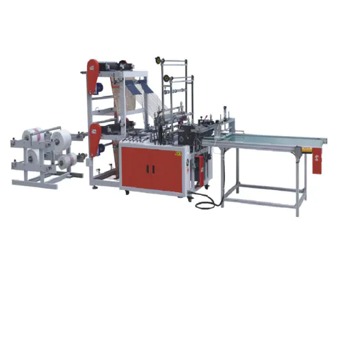 Double Layer 4 Line Cold Cutting Bag Machine