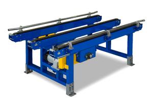 Heavy duty pallet chain conveyor system