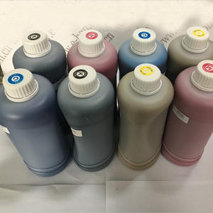 Reactive dye ink for inkjet printer printing on differance type of fabrics without flying ink and color fading