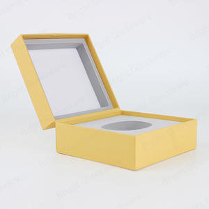 Factory Wholesale Yellow Simplicity Cute Gift Box For Small Gift,Custom Size