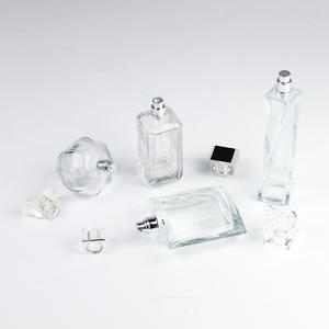 Factory Made Round Square Heart Custom Shape 30ml 50ml 100ml Glass Perfume Bottle