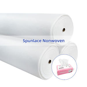 PP 40gsm spunlace nonwoven fabric for for wet wipes and baby diapers