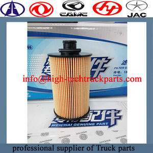 weichai oil filter 13055724 is to prevent particulate matter, water and dirt  