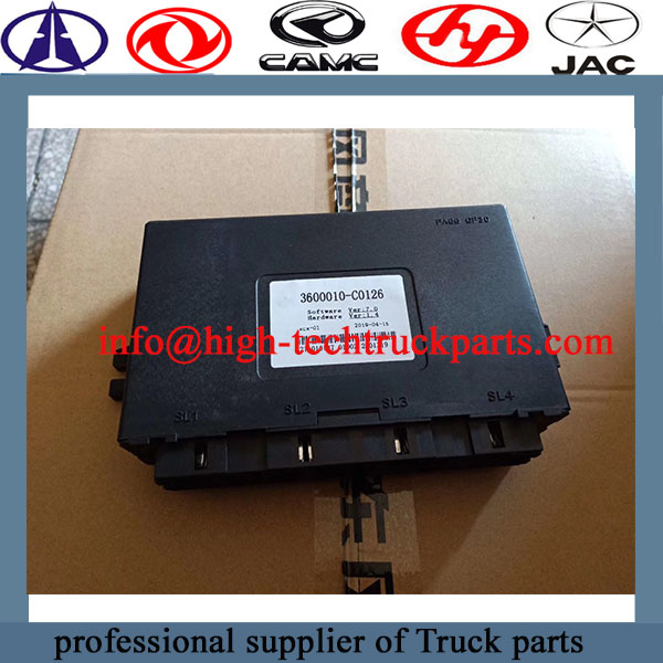 bajo precio alta calidad Dongfeng truck VECU controlador 3600010-C0126
