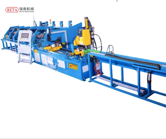Automatic Pipe Cutting Machine Line by Saw Blade Cutting