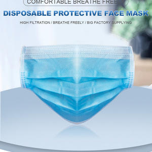 3 Layer Disposable Face Mask Anti Dust Protective Face Mask 