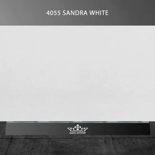 Série de mármore quartzo quartzo quartzo branco quartzo Sandra quartzo branco 4055