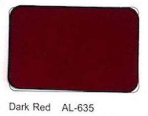 Aluminum Plastic Panel With Dark Red AL-635