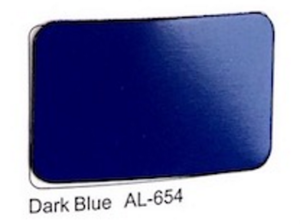 Interior Brushed Acp With Dark Blue AL-654