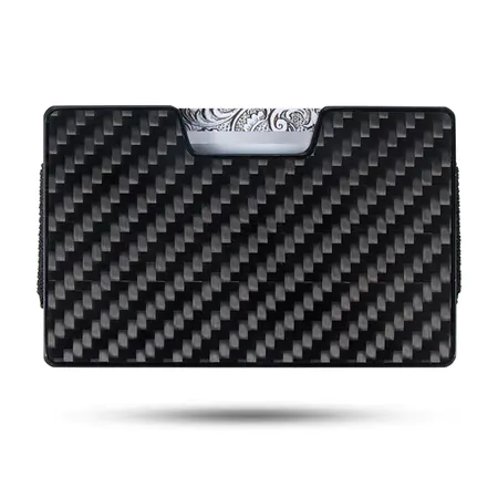 XD08A Carbon Fiber RFID card holder wallet