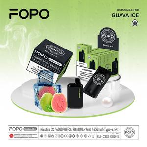 Buy Delicious Vape | FOPO Guava Lce | Ice Bear