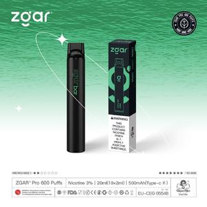 Hot Sale Delicious Vape | ZGAR 600 Mint | Ice Bear