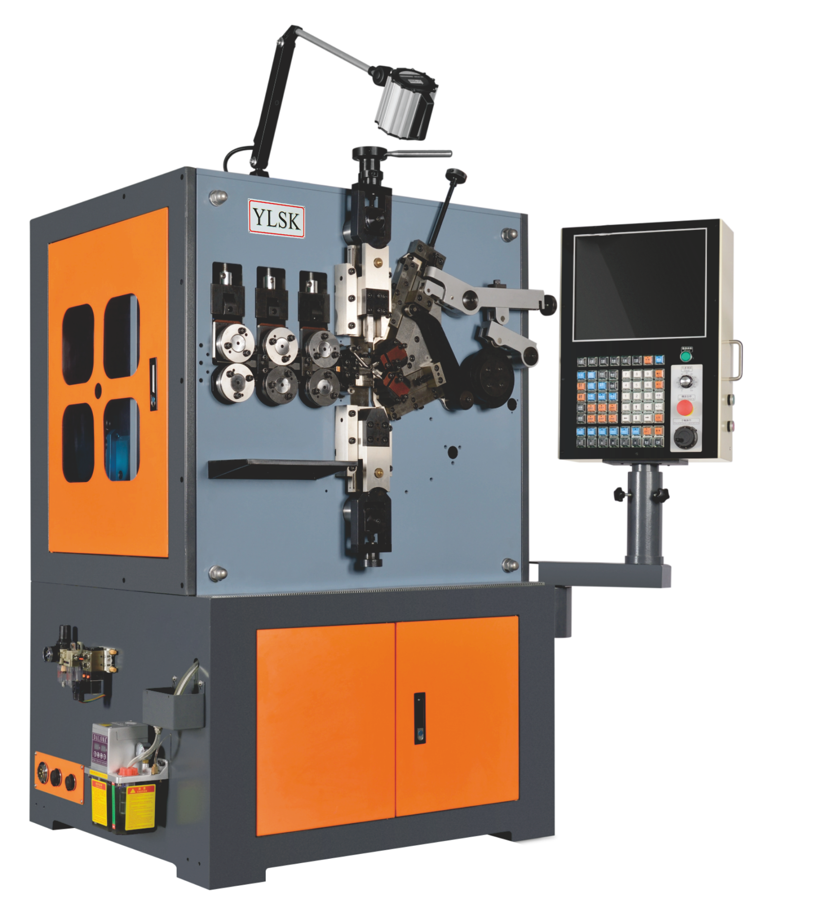 YLSK-540 Electronically Controlled  COMPRESSION SPRING COILING MACHINE