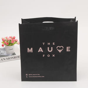 Custom Promotional Tote Bag Recycled Shopping Non Woven Bag With Printing Logo
