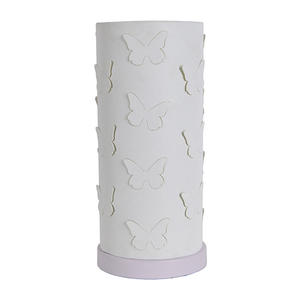 White Butterfly Table Lamp Uplight
