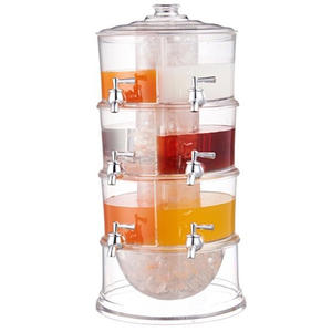 high quality 3-layer Beverage Dispenser, juice beverage dispenser