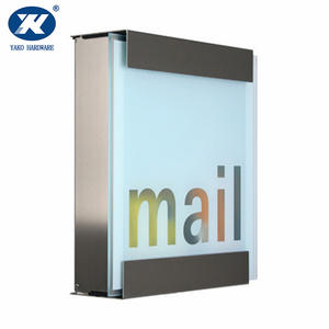 Stainless Steel Mailbox| Wall Mounted Mailbox| |Apartment Mailbox