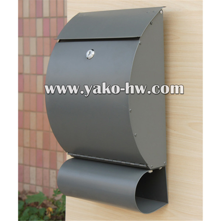 Mounted mailbox |  Lockable mailbox |Garden mailbox