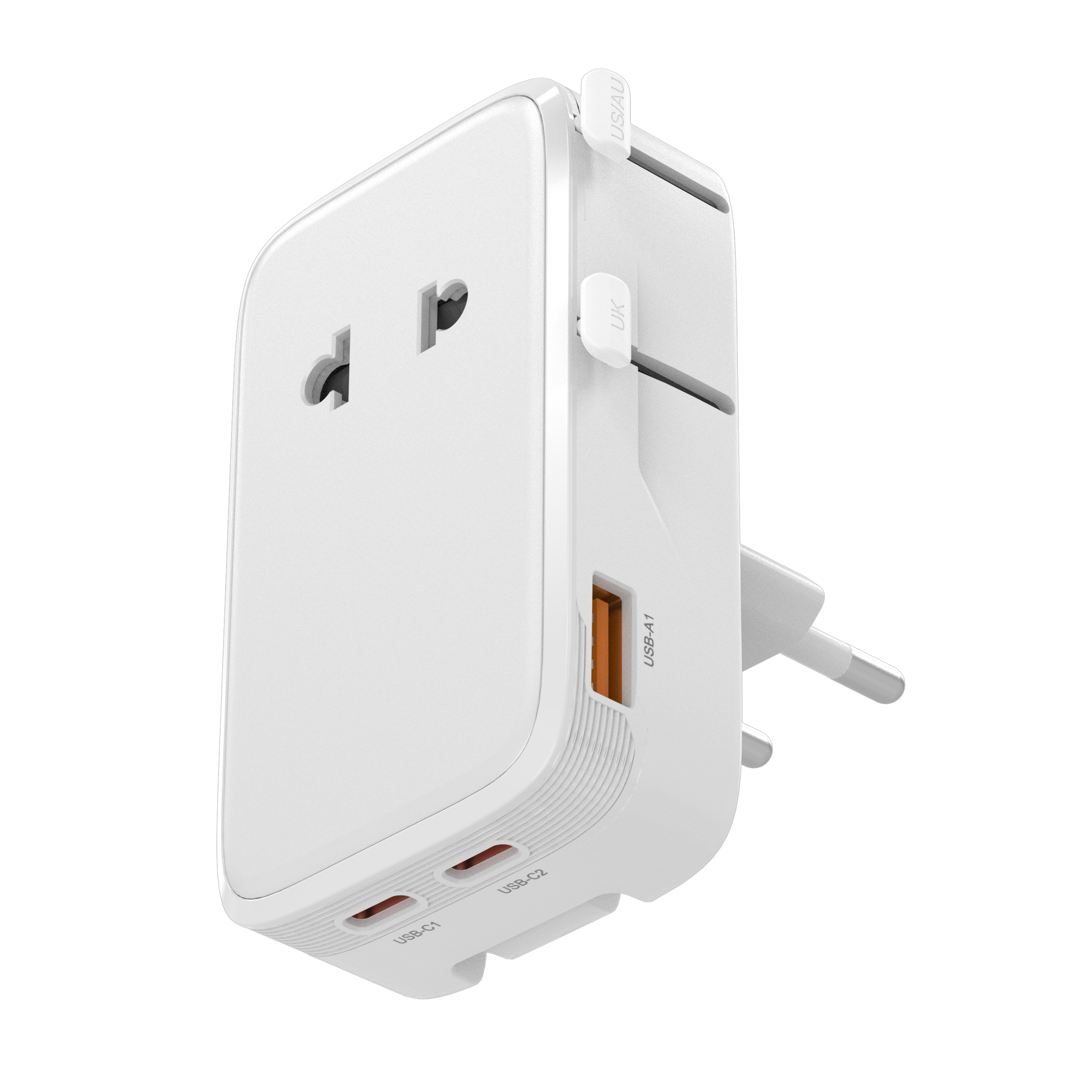 全球旅行转换插座 PD 20W / 35W / 45W 2C1A