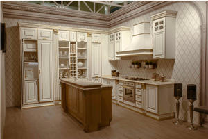 Kitchen cabinet with a low price,provide a range of customized kitchen