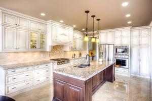 White kitchen cabinets with a low price,provide a range of customized kitchen