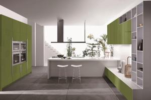 Modern kitchen cabinets with a low price,provide a range of customized kitchen