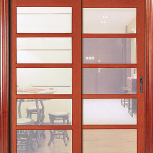 low price sliding french doors, solid wood door, preferred BuilDec