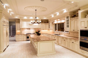 luxury kitchen with a low price,provide a range of customized kitchen.