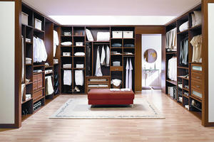 Solid Wood Bedroom Furniture - Walkin Closet 12