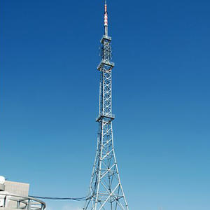 China Angular and Tubular Steel TV Tower, Self Supporting Telecom TV Tower factory