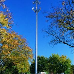  Telecommunication Steel Galvanized Antenna Mono Pole