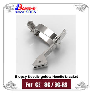 GE biopsy needle guide 4 ultrasound probe 8C, 8C-RS, GE biopsy needle bracket, 