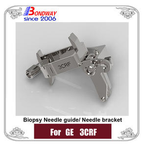 GE needle guide for ultrasound probe 3CRF, biopsy kits, GE biopsy needle bracket