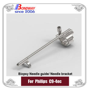 Philips transducer C9-4ec biopsy needle guide, biopsy needle bracket