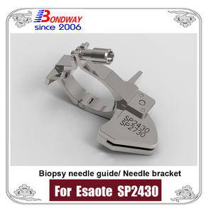 biopsy needle bracket, needle guide for Esaote phased ultrasound SP2430 SP2730