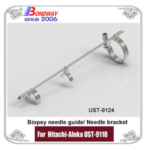 Hitachi Aloka biopsy needle bracket for ultrasound transducer UST-9118 UST-9124