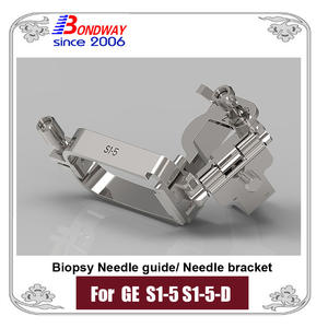 GE biopsy needle guide for GE phased array transducer S1-5, S1-5-D