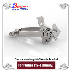 Biopsy Needle Guide For Philips L12-4 (Lumify) Linear Transducer Probe, Needle Bracket, Biopsy Kits       