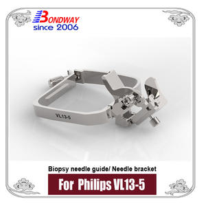 Philips 4D transducer VL13-5 biopsy needle guide, needle bracket