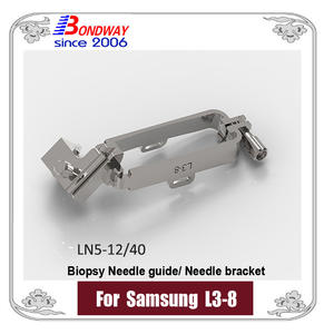 Samsung biopsy needle guide for linear ultrasound transducer L3-8 LN5-12/40