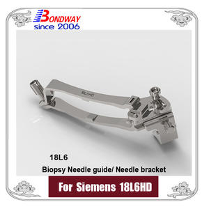 Siemens reusable biopsy needle guide linear ultrasound transducer 18L6 18L6HD