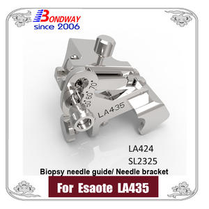 Esaote biopsy needle bracket for linear transducer LA435 LA424 SL2325