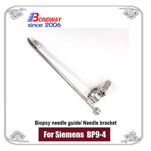 Siemens stainless steel biopsy needle guide for biplane transducer BP9-4