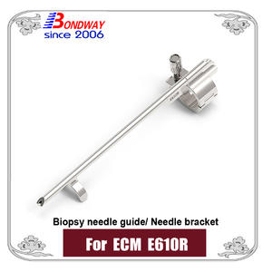 ECM Stainless Steel Needle Bracket, Biopsy Needle Guide For Transvaginal Endocavity Ultrasound Transducer E610R