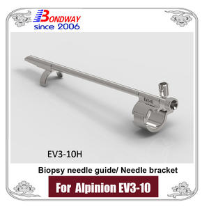 reusable biopsy needle bracket guide adapter for ALPINION probe EV3-10 EV3-10H