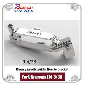 Ultrasonix biopsy needle bracket, needle guide for transducer L9-4/38  L14-5/38