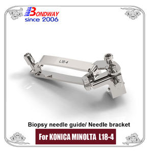 KONICA MINOLTA Stainless Steel Biopsy Needle Bracket, Needle Guide For Linear Array Ultrasound Probe L18-4